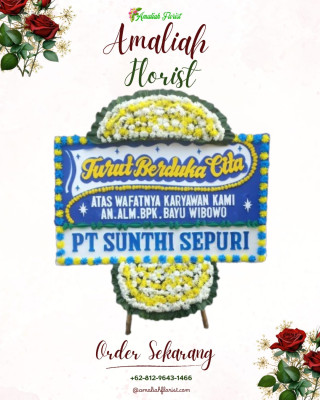 Papan Bunga Duka di Pane