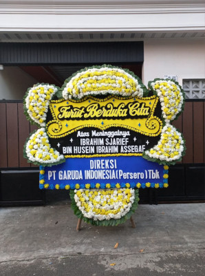 Papan Bunga Duka di Pane